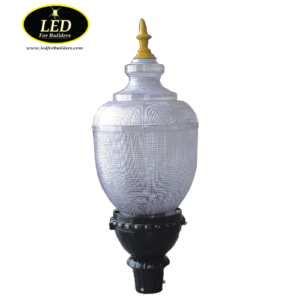 60W Globe Post Top Light 5000K