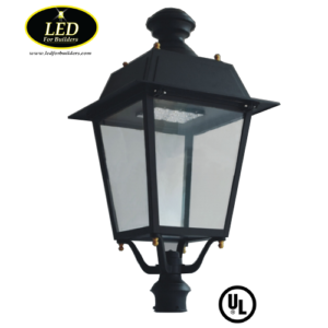 60w Post Top Light 5000K