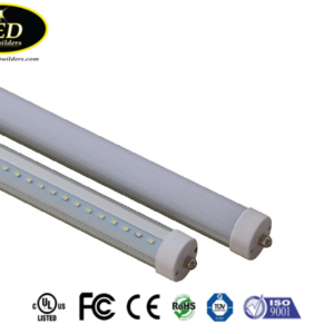 8ft T8 Single Pin Frosted Lens