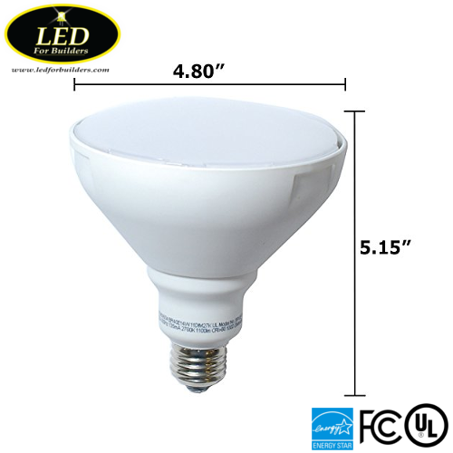 GreenLux BR40 Wide Flood 2700K LED BULB - Image 3