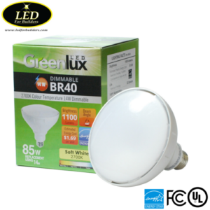 GreenLux BR40 Wide Flood 2700K LED BULB