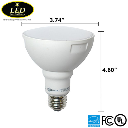 GreenLux BR30 Wide Flood LED Bulb - Image 2