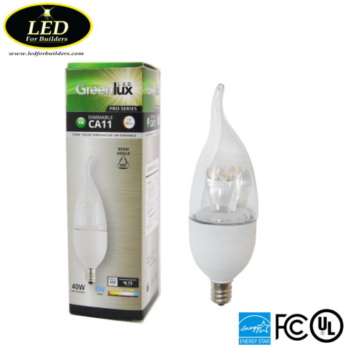GreenLux High Quality LED Candelabra Bulb