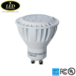 GreenLux High Quality GU10 7.5 watt 3000K Bulb 550 Lumens