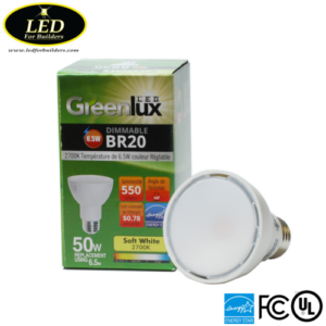 Greenlux BR20 2700K Wide Flood  LED Bulbs