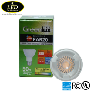 Greenlux PAR20 5000K High Quality LED Bulbs