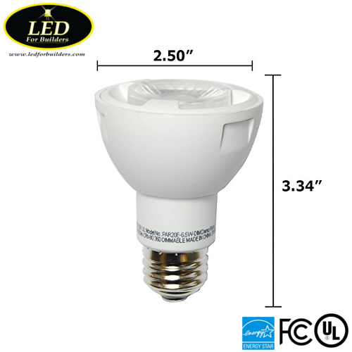 Greenlux PAR20 5000K High Quality LED Bulbs - Image 3